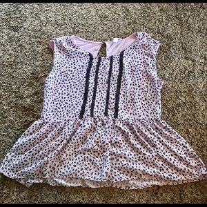 🚫SOLD🚫 Lauren Conrad Peplum Top